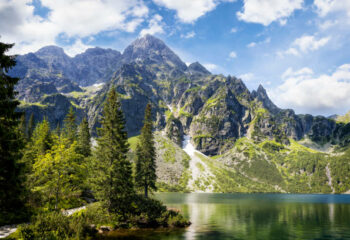 Holidays in Poland - Morskie Oko lake in Tatra Mountains